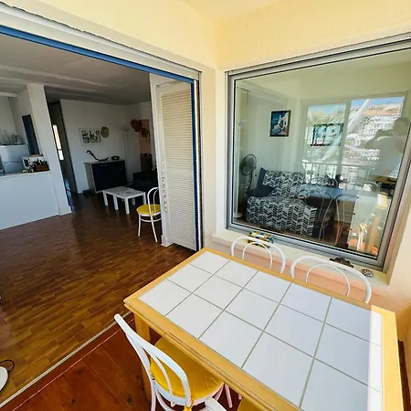 Apartment Cap D'agde F3 Belle Vue Port Avec Garage Piscine Climatisation