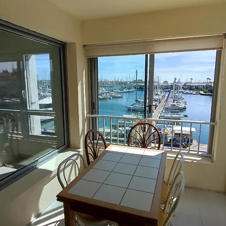 Cap D'agde F3 Belle Vue Port Avec Garage Piscine Climatisation Apartment Agde