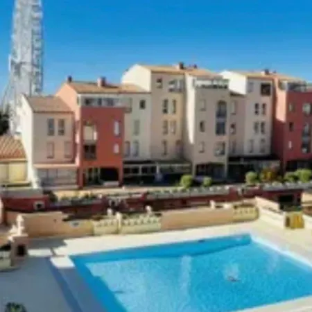 Apartment Cap D'agde F3 Belle Vue Port Avec Garage Piscine Climatisation
